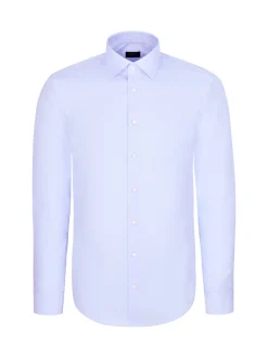 Seidensticker Herren Business Hemd - Slim Fit in blau