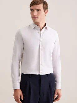 Seidensticker Herren Business Hemd - Slim Fit in beige