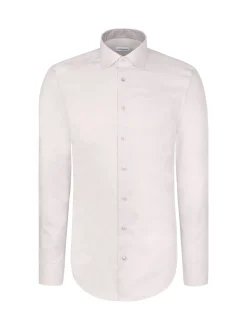 Seidensticker Herren Business Hemd - Slim Fit in beige