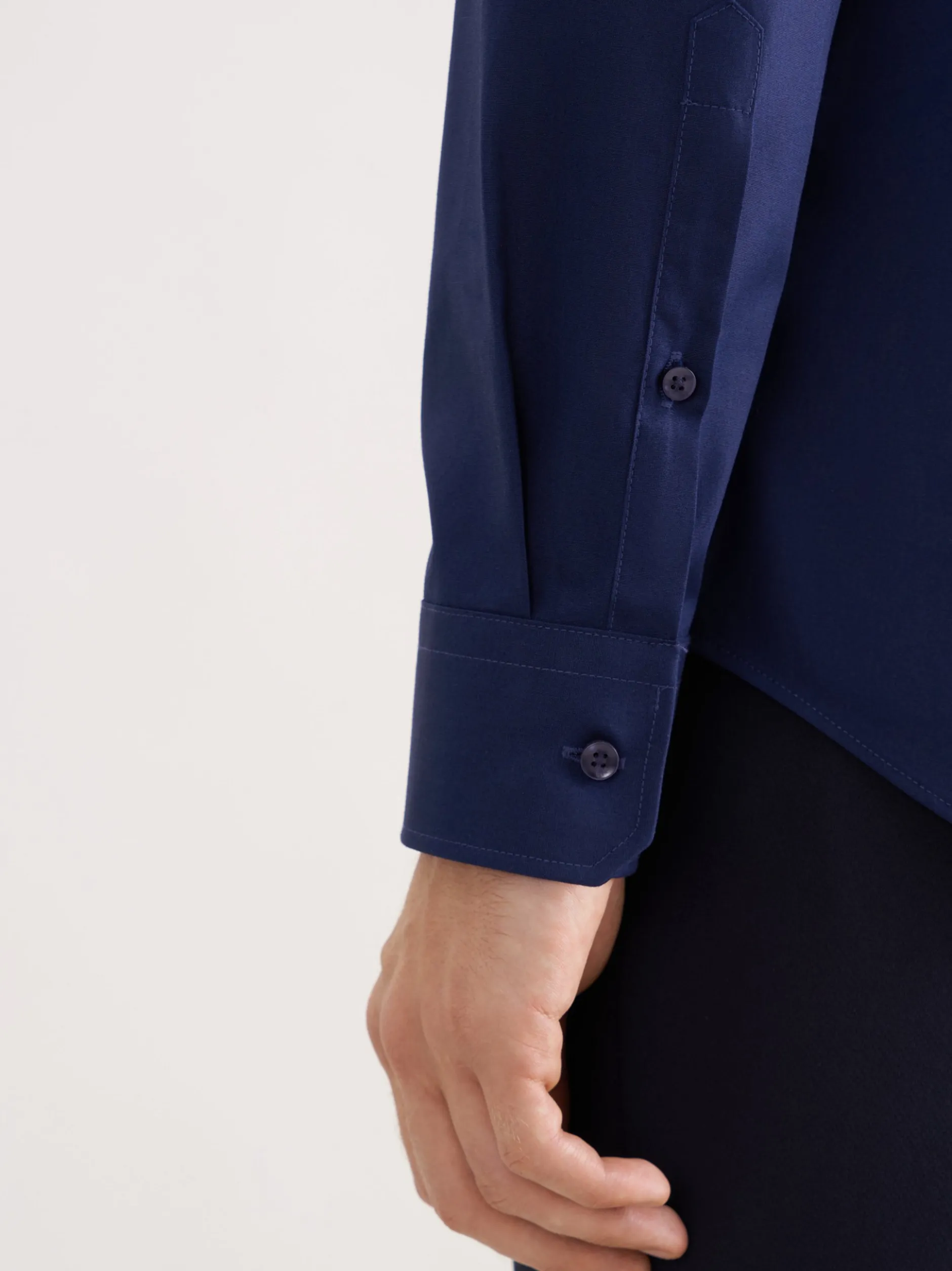 Seidensticker Herren Business Hemd - Slim Fit in blau