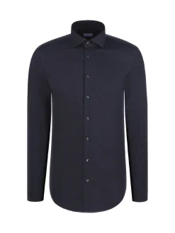 Seidensticker Herren Business Hemd - Slim Fit in anthrazit
