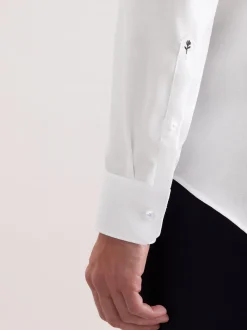 Seidensticker Herren Business Hemd - Shaped Fit in weiß