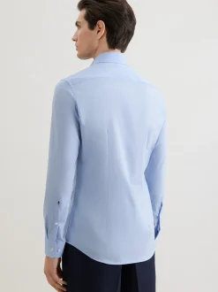 Seidensticker Herren Business Hemd - X-Slim Fit in hellblau
