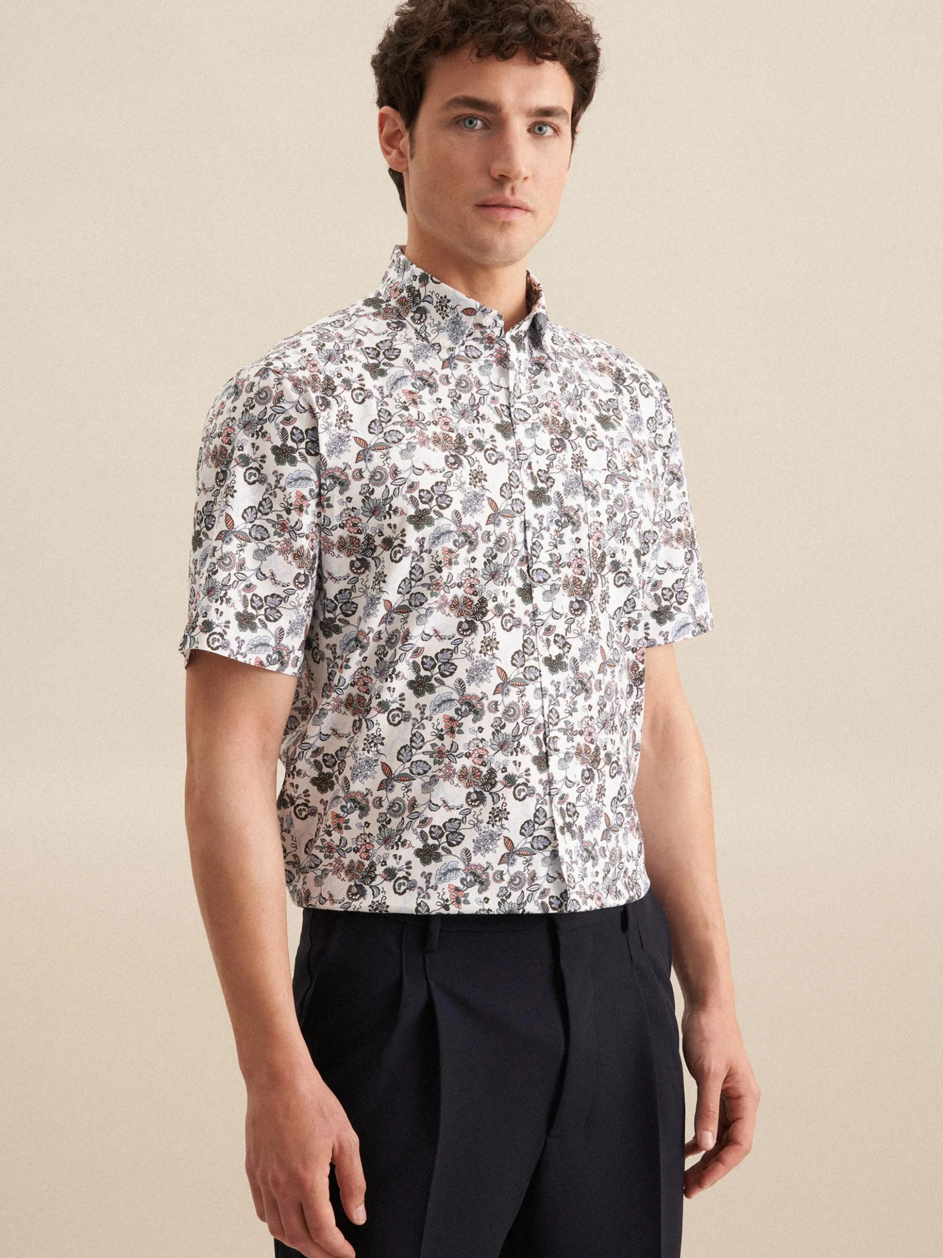 Seidensticker Herren Business Hemd - Regular Fit in orange