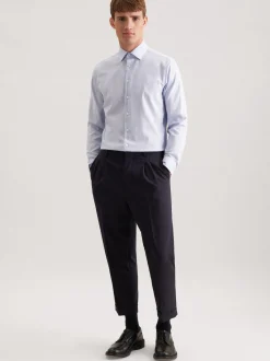 Seidensticker Herren Business Hemd - X-Slim Fit in hellblau