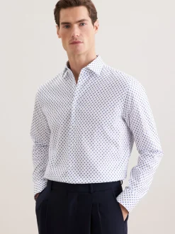 Seidensticker Herren Business Hemd - Regular Fit in weiß