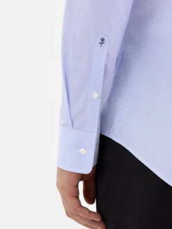 Seidensticker Herren Business Hemd - Shaped Fit in blau
