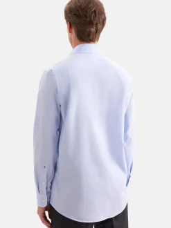 Seidensticker Herren Business Hemd - Regular Fit in blau