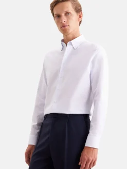 Seidensticker Herren Business Hemd - Slim Fit in hellblau