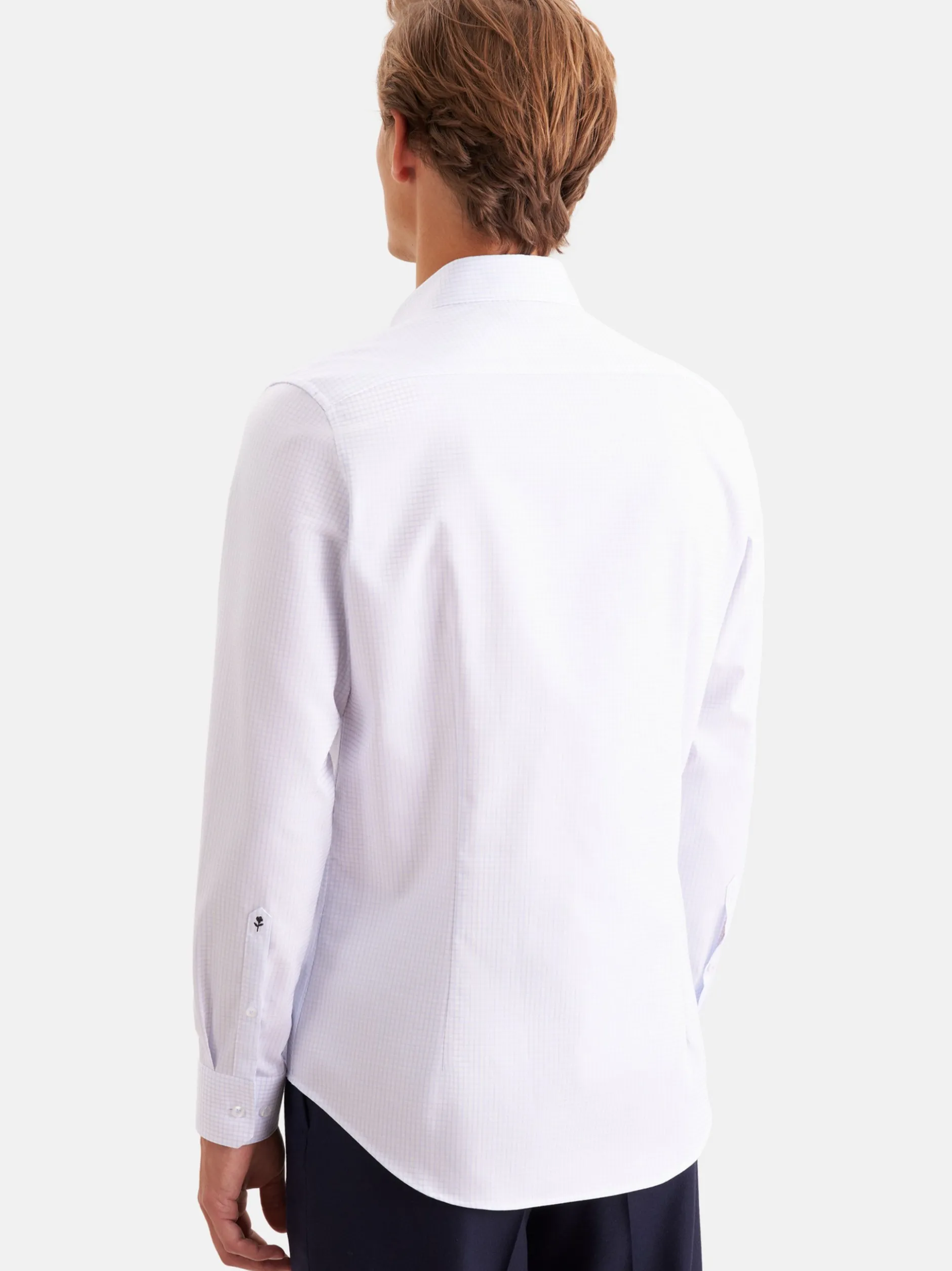 Seidensticker Herren Business Hemd - Slim Fit in hellblau