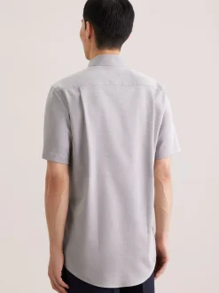 Seidensticker Herren Business Hemd - Regular Fit in taupe