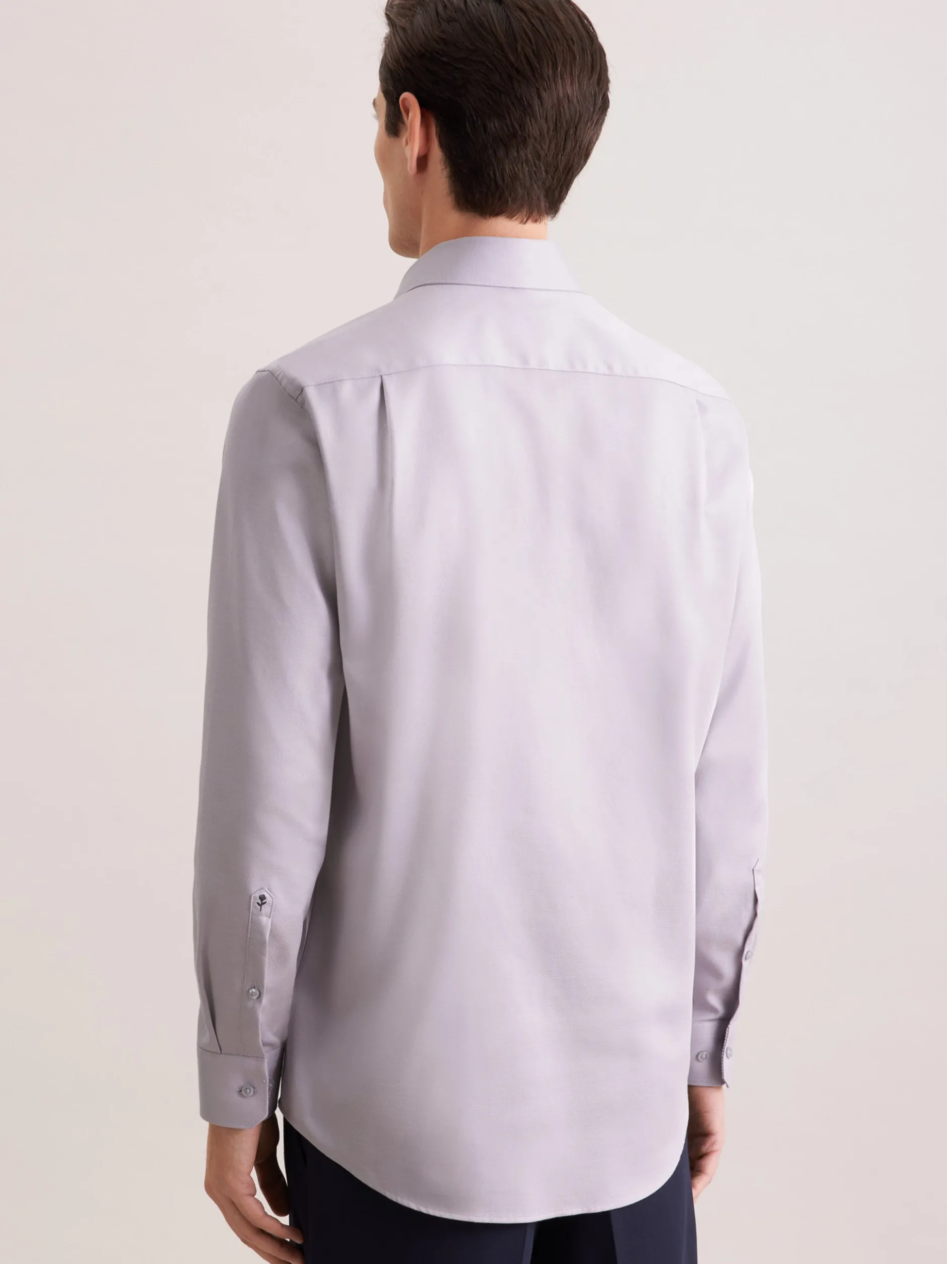 Seidensticker Herren Business Hemd - Regular Fit in grau