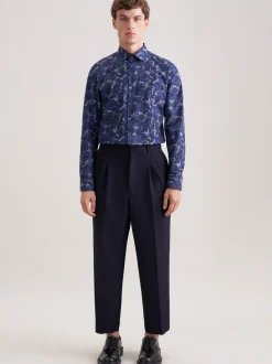 Seidensticker Herren Business Hemd - Shaped Fit in blau