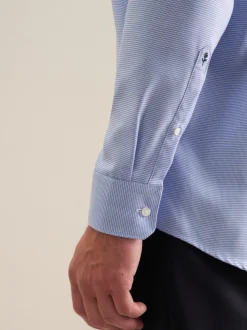 Seidensticker Herren Business Hemd - Regular Fit in blau