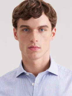 Seidensticker Herren Casual Hemd - Slim Fit in hellblau