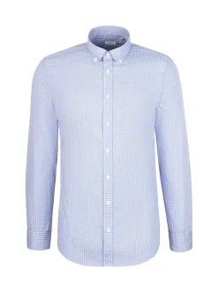 Seidensticker Herren Casual Hemd - Slim Fit in hellblau