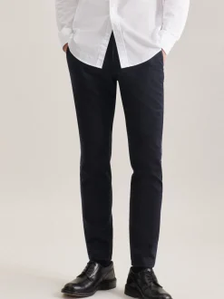 Seidensticker Herren Chino - Regular Fit in blau