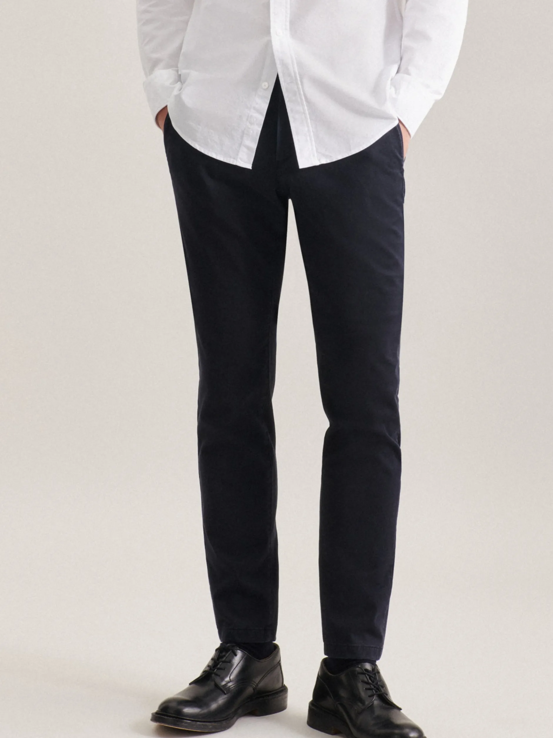 Seidensticker Herren Chino - Regular Fit in blau
