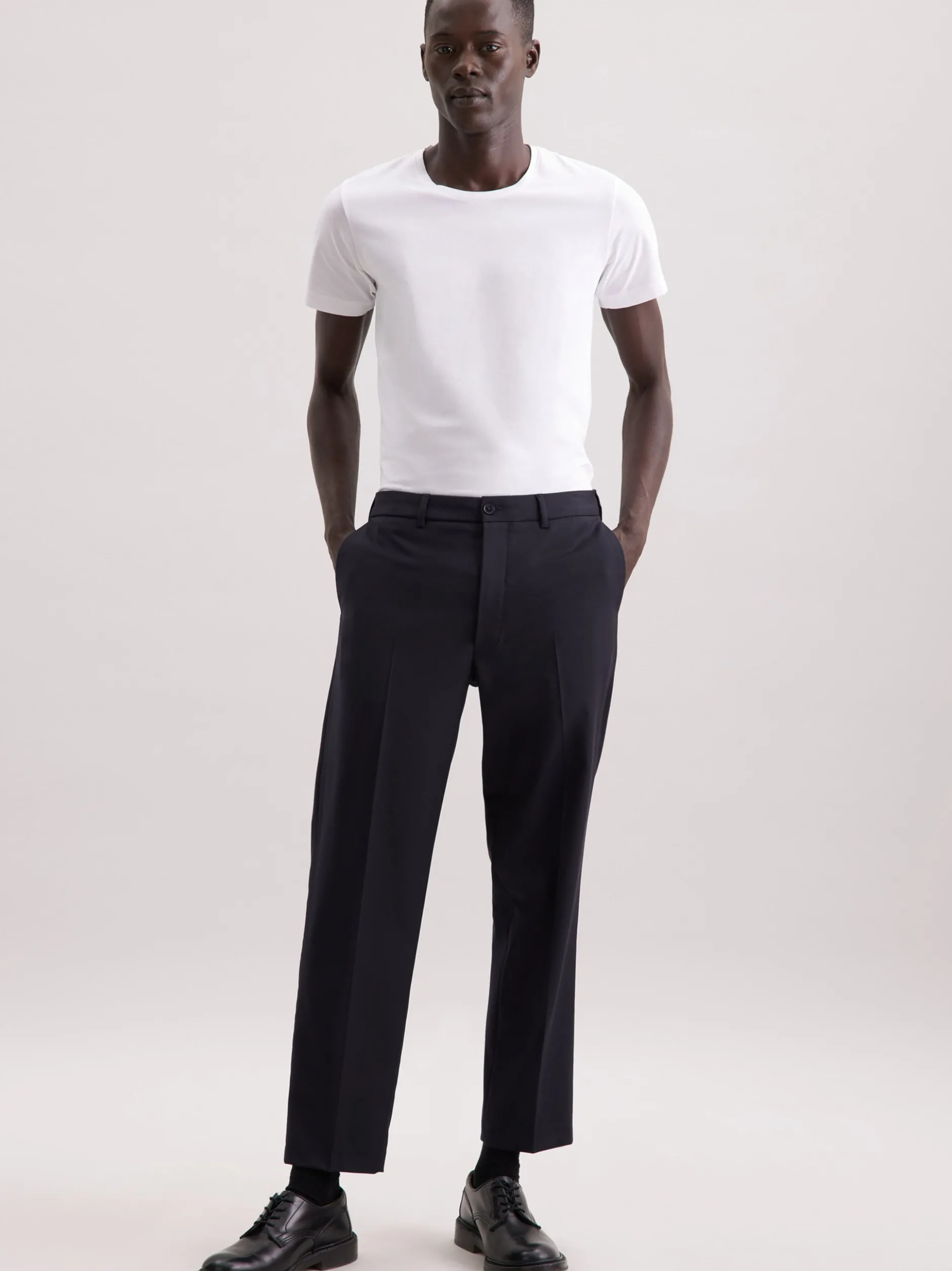 Seidensticker Herren Chino - Regular Fit in blau