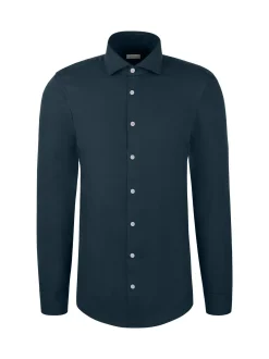 Seidensticker Herren Flanellhemd - Slim Fit in grün