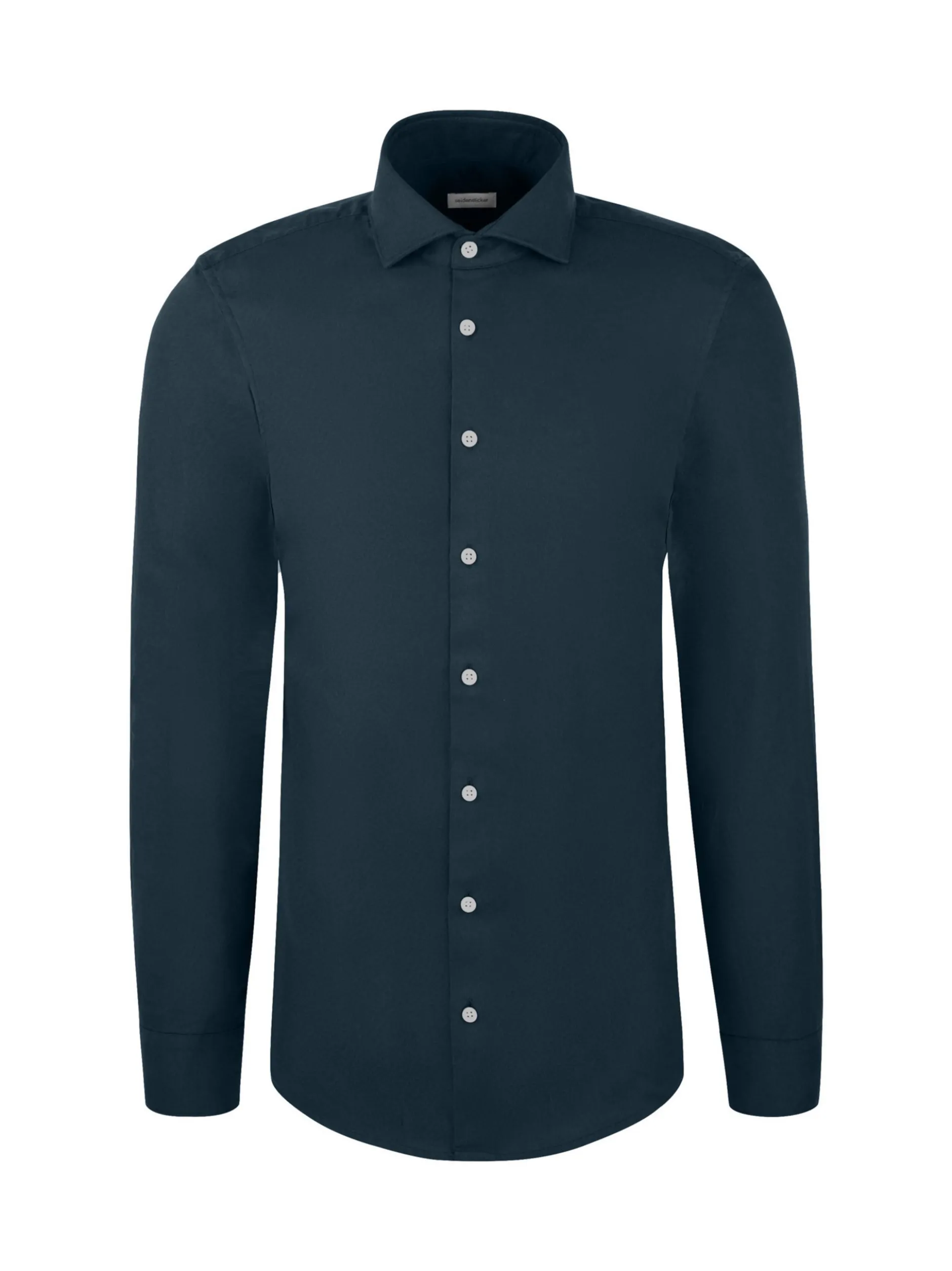 Seidensticker Herren Flanellhemd - Slim Fit in grün