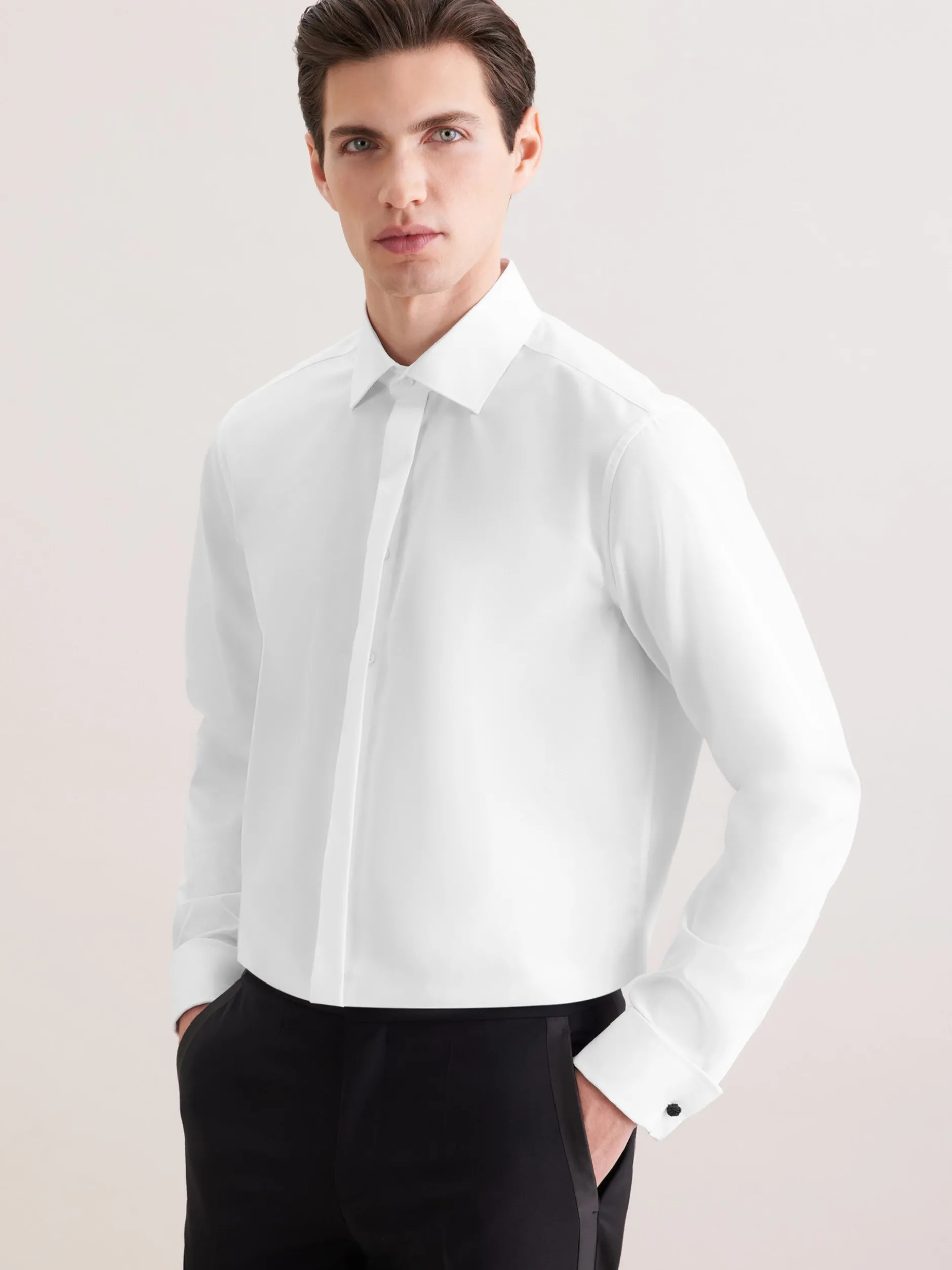 Seidensticker Herren Gala - Regular Fit in weiß