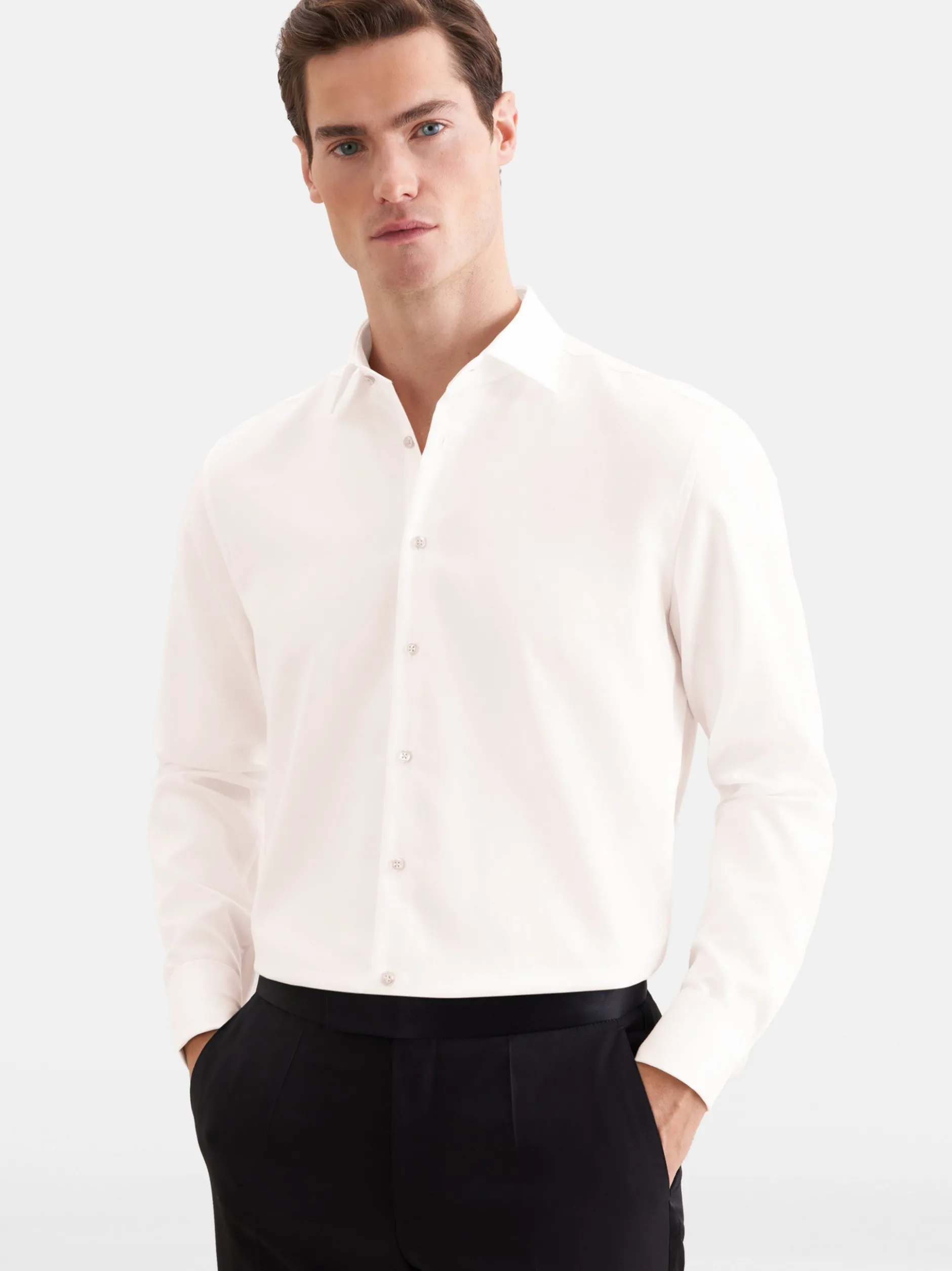 Seidensticker Herren Gala - Regular Fit in ecru