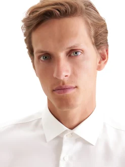 Seidensticker Herren Gala - Shaped Fit in ecru