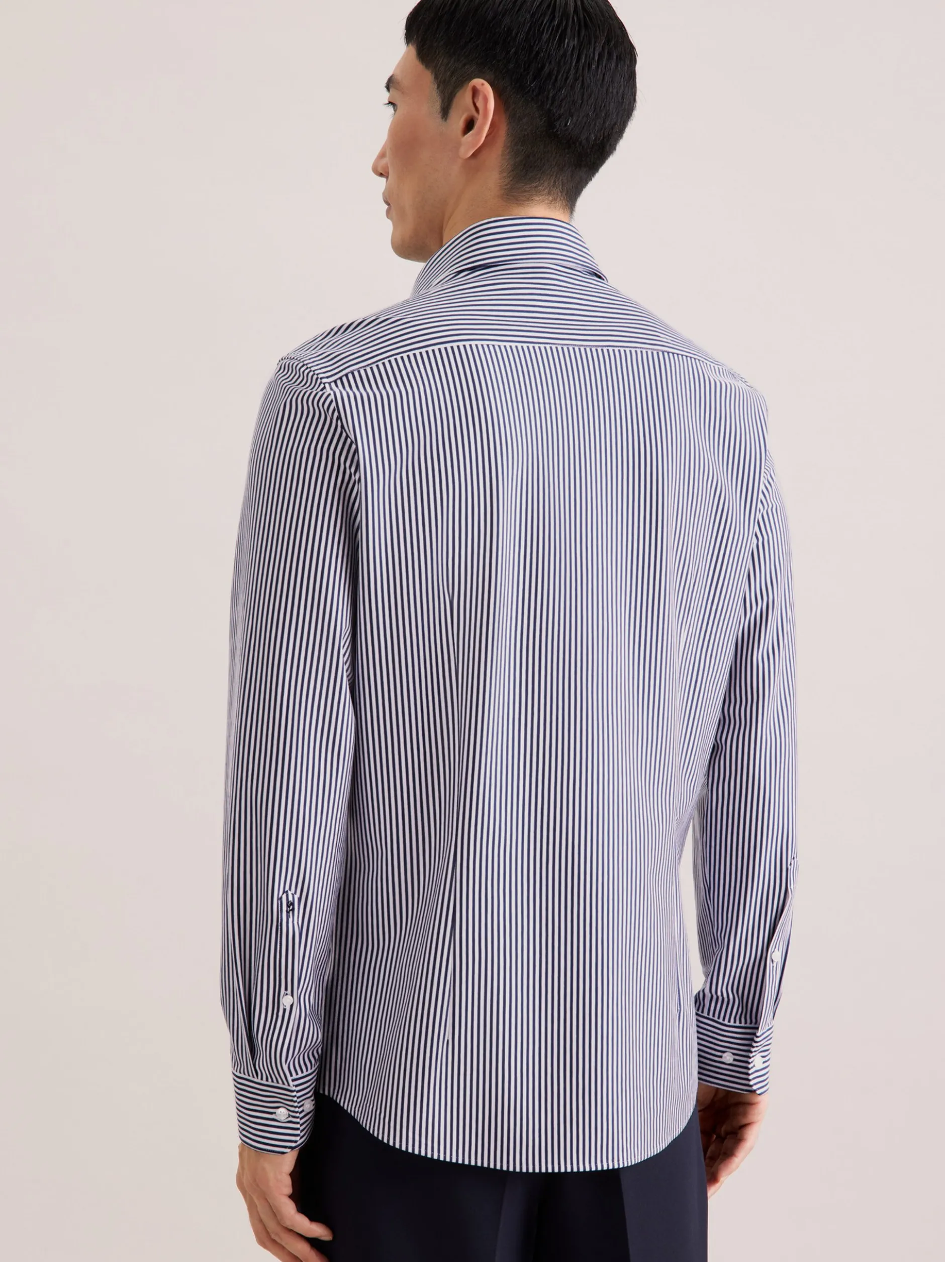 Seidensticker Herren Jerseyhemd - Shaped Fit in grau