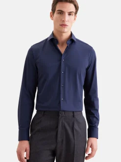 Seidensticker Herren Performance-Hemd - X-Slim Fit in blau