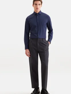 Seidensticker Herren Performance-Hemd - X-Slim Fit in blau