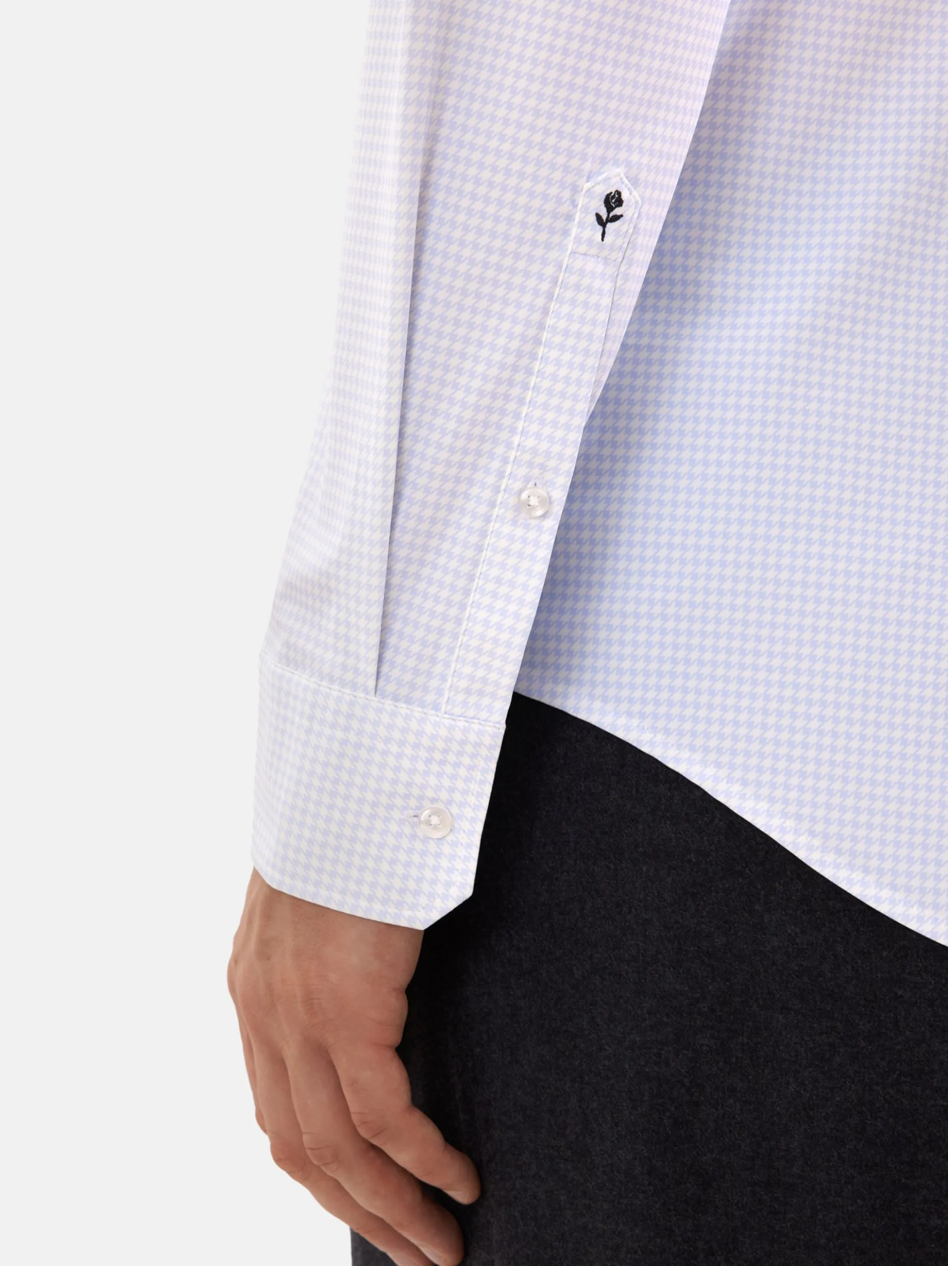 Seidensticker Herren Performance-Hemd - Slim Fit in hellblau