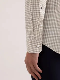 Seidensticker Herren Performance-Hemd - Slim Fit in braun
