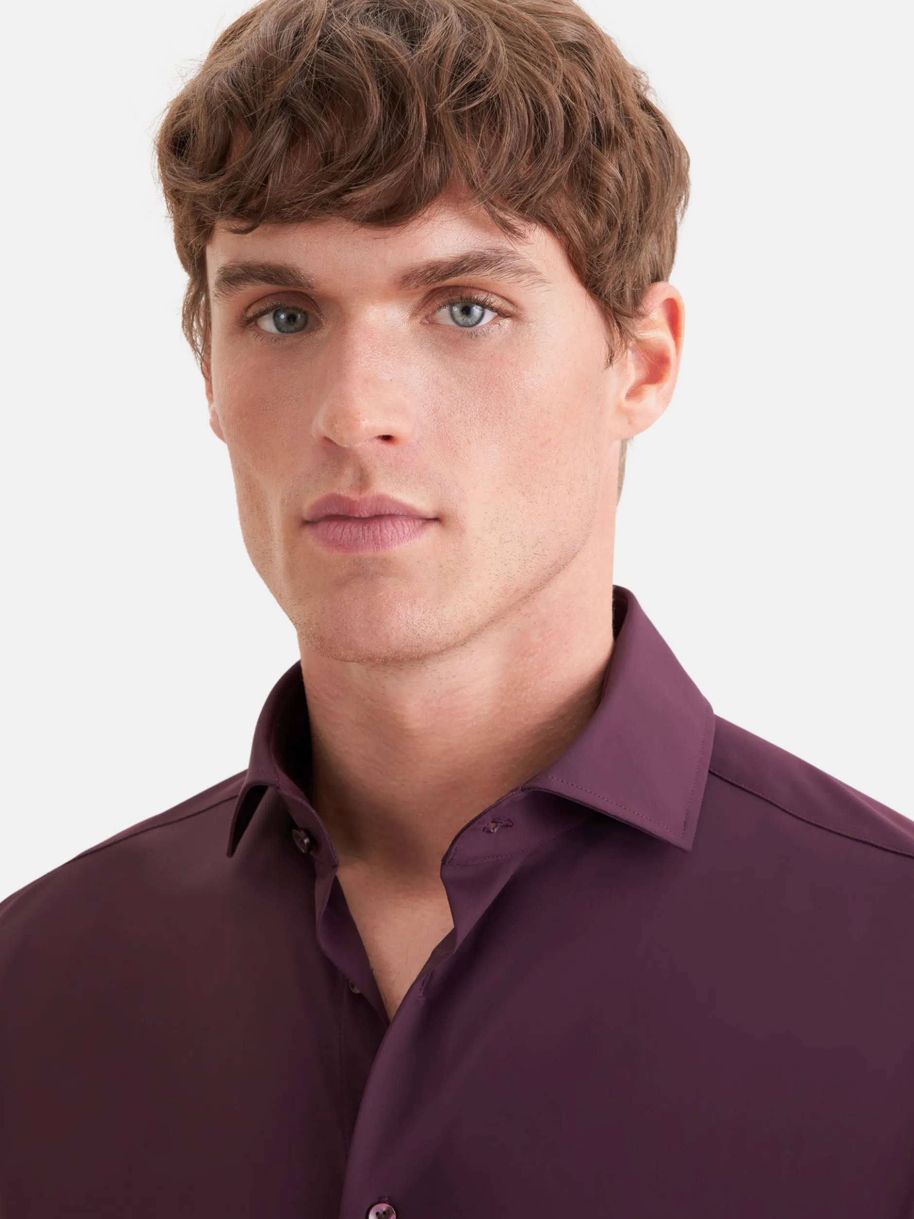 Seidensticker Herren Performance-Hemd - Slim Fit in rot