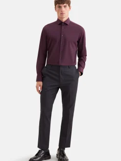 Seidensticker Herren Performance-Hemd - Slim Fit in rot