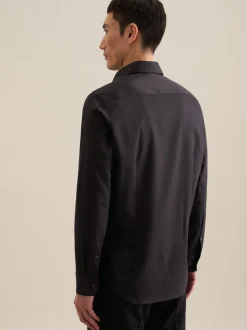 Seidensticker Herren Performance-Hemd - Slim Fit in schwarz