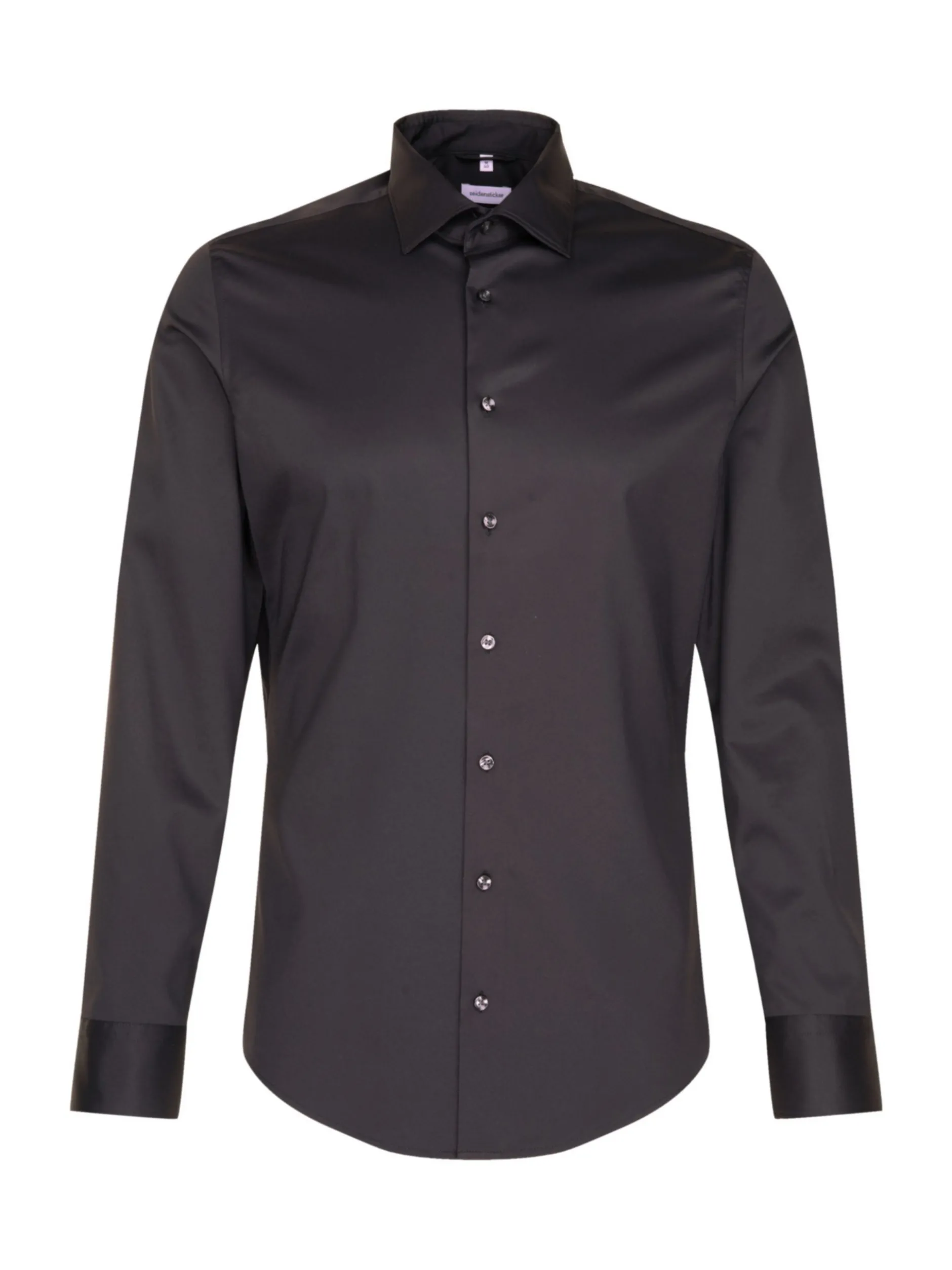 Seidensticker Herren Performance-Hemd - Slim Fit in schwarz
