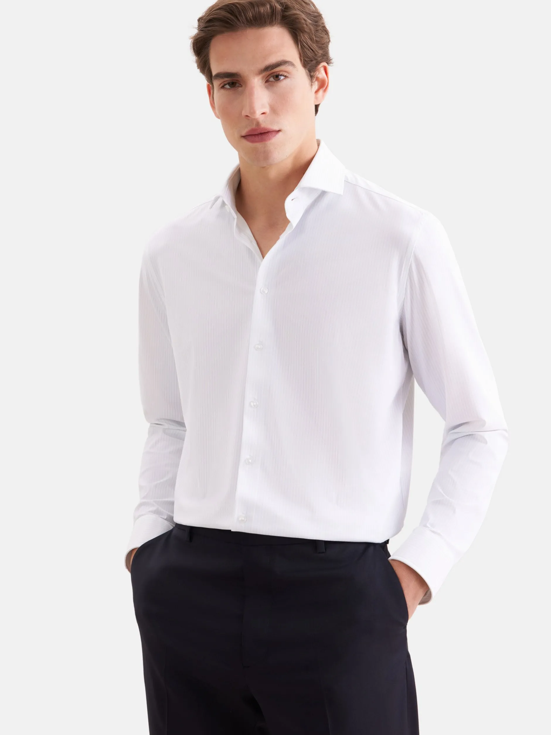 Seidensticker Herren Performance-Hemd - Regular Fit in hellblau