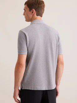Seidensticker Herren Polo - Regular Fit in grau