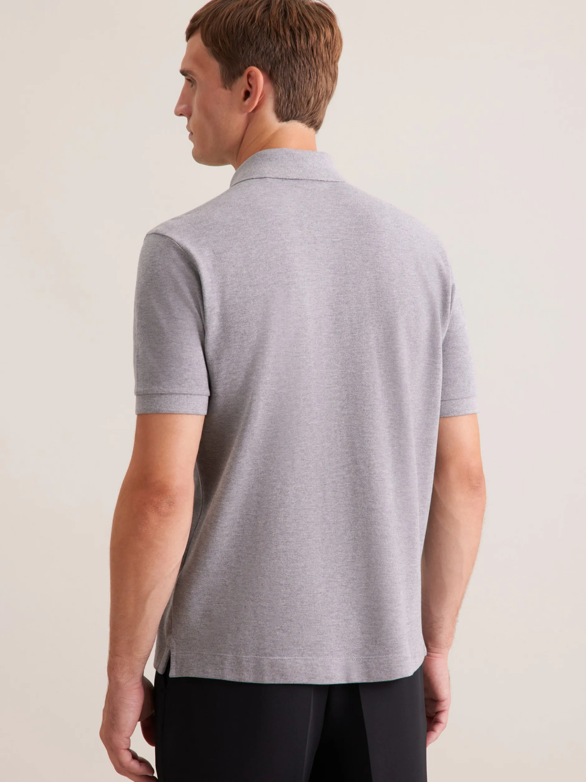 Seidensticker Herren Polo - Regular Fit in grau