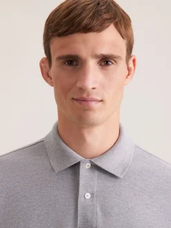 Seidensticker Herren Polo - Regular Fit in grau