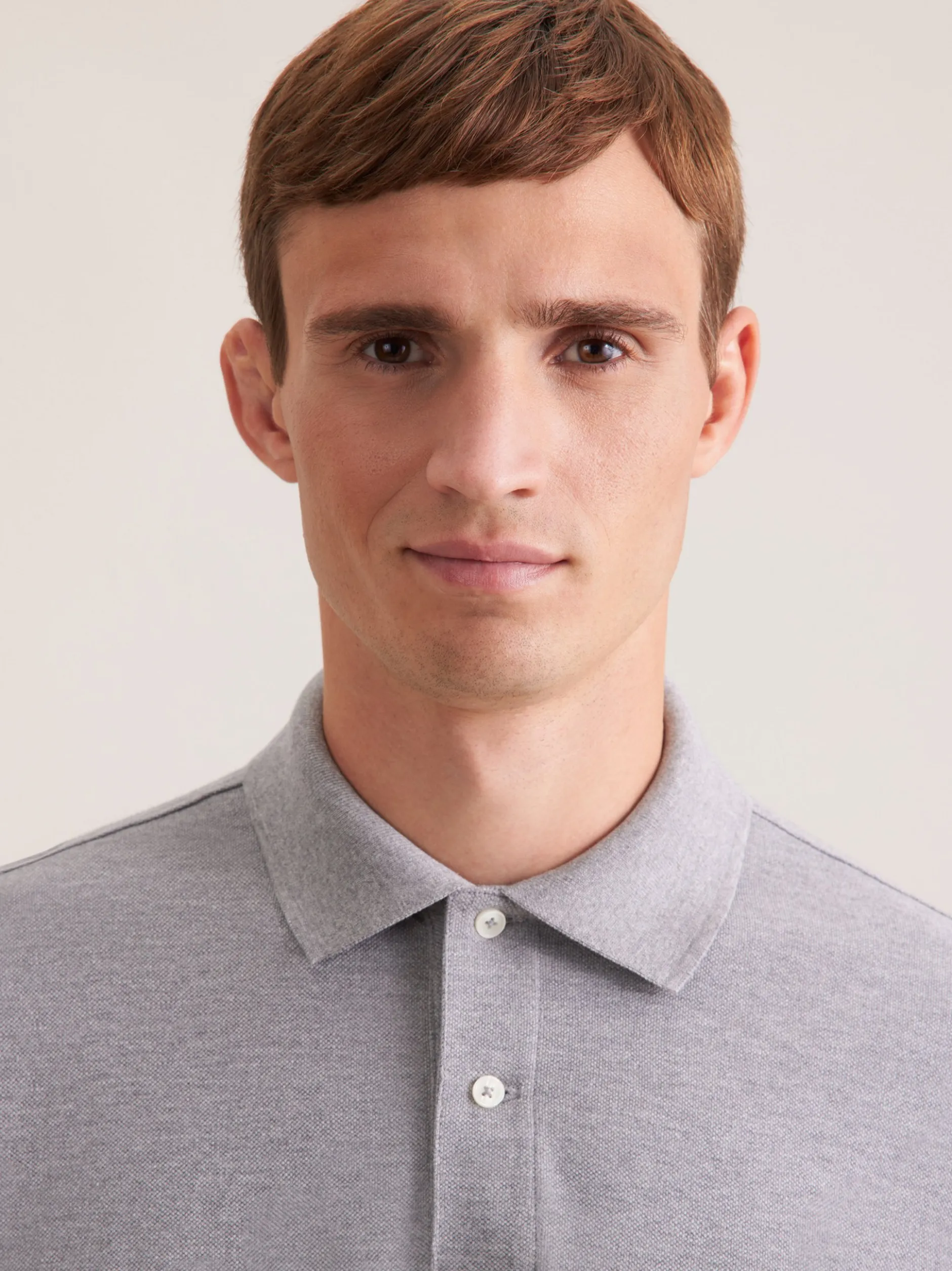 Seidensticker Herren Polo - Regular Fit in grau