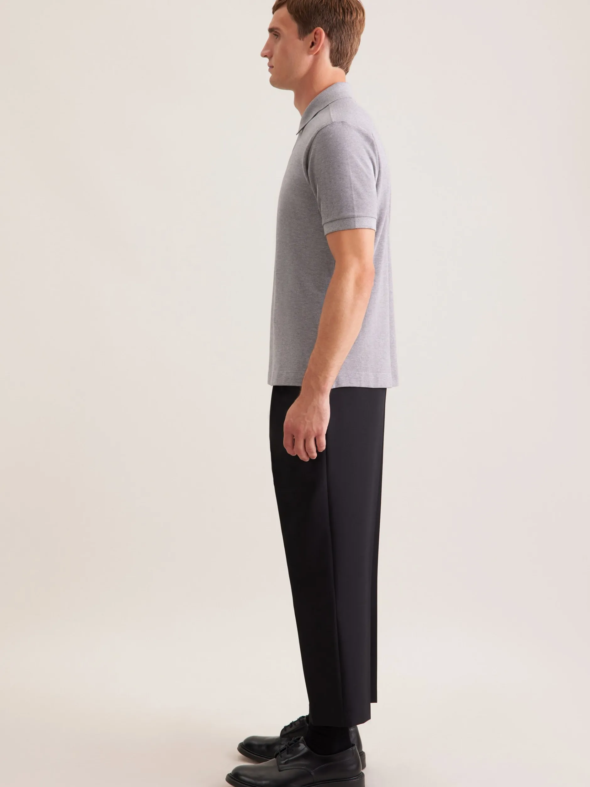 Seidensticker Herren Polo - Regular Fit in grau