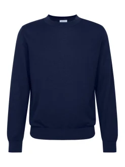 Seidensticker Herren Pullover - Regular Fit in blau