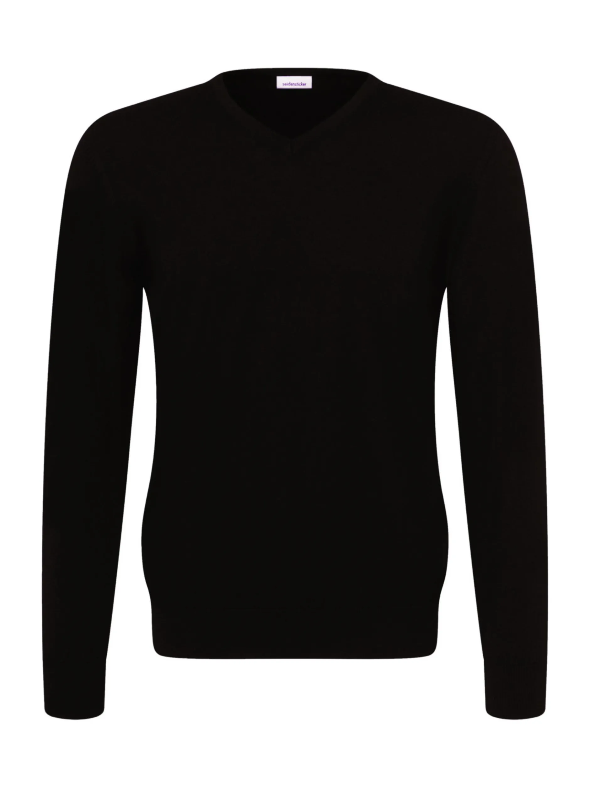 Seidensticker Herren Pullover - Regular Fit in schwarz