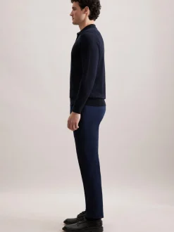 Seidensticker Herren Pullover - Regular Fit in marine