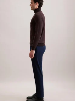 Seidensticker Herren Pullover - Regular Fit in braun