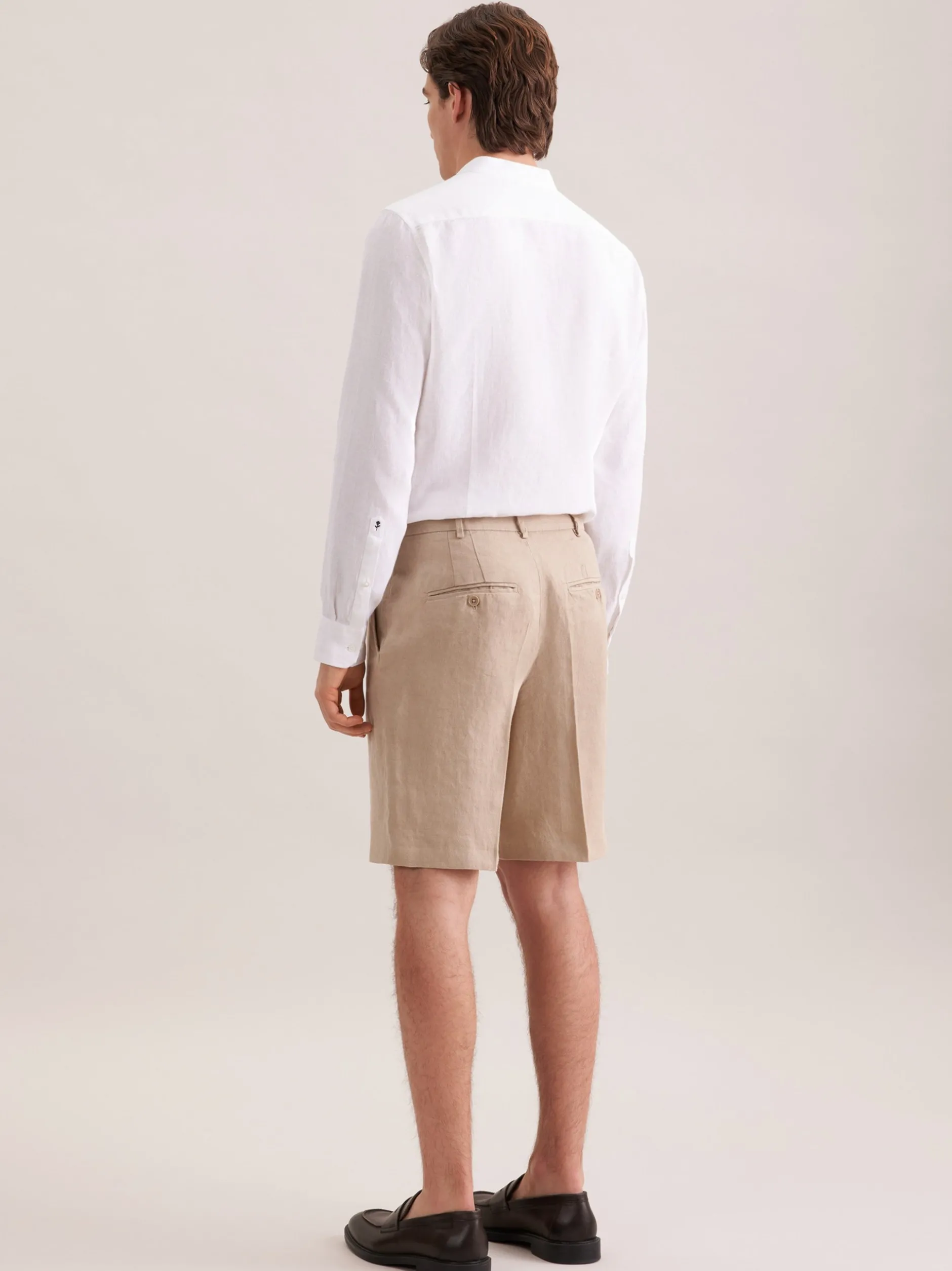 Seidensticker Herren Shorts - Regular Fit in beige