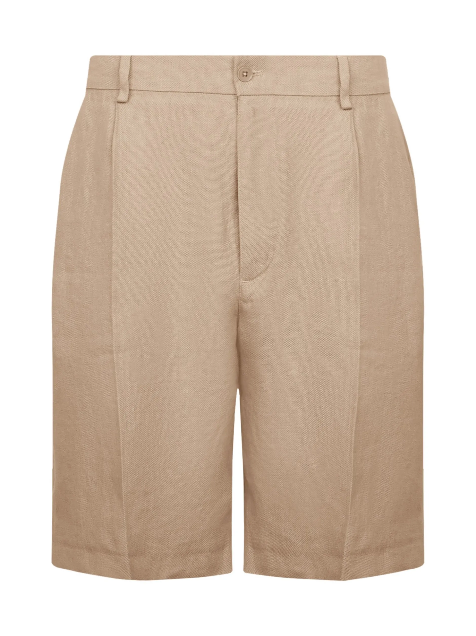 Seidensticker Herren Shorts - Regular Fit in beige
