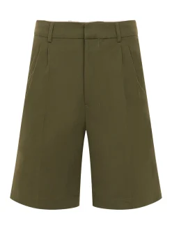 Seidensticker Herren Shorts - Fit in oliv